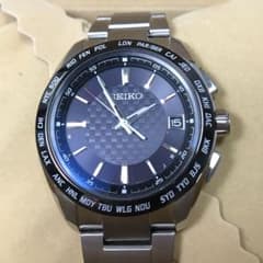 美品 SEIKO セイコー BRIGHT ブライツ 腕時計　電波ソーラー