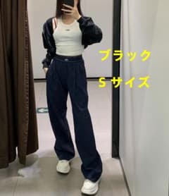 Alo Yoga パンツ アローヨガ ゆったり ワイドパンツ ブラック S - メルカリ