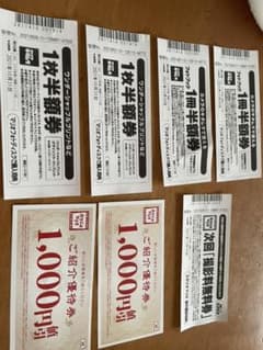 カメラのキタムラ・スタジオマリオで使える優待券・半額券・撮影料無料券のサムネイル
