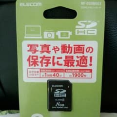 値下げパソコン、カメラ、ビデオ用SDカード8GBのサムネイル