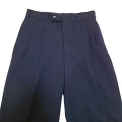 茶*。様 【90s】SHABANY ウールギャバジン ツータックスラックス Mのサムネイル