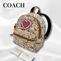 限定 レア コーチ×キースヘリング コラボ ミニリュック バッグ COACH