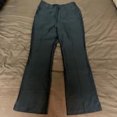 ヤジ様専用　anown アノン センタープレスフレアスラックス 蝶のサムネイル