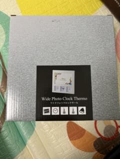 Wide Photo Clock Thermo ワイドフォトクロックサーモス時計のサムネイル