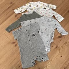 ベビー服 ロンパース 肌着 5点セット まとめ売りのサムネイル