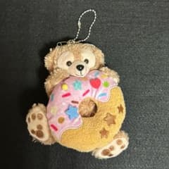 ダッフィー ぬいぐるみバッジ ドーナツ フィルドウィズジョイ