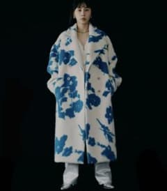 Ameri UND SHADOW FLOWER WOOL COAT 正規品 - メルカリ