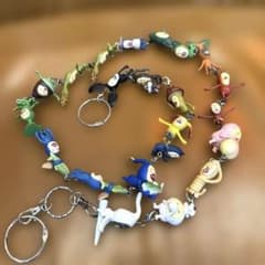 こびと図鑑ストラップ22個セット　フィギュア　キーホルダー　カクレモモジリのサムネイル