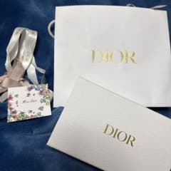 DIOR 숍 백 화이트