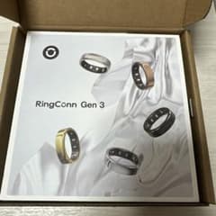 RingConn Gen 3 スマートリング ブラッシュドシルバー サイズ11のサムネイル
