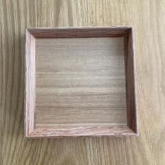 無印良品　木製角型トレー　14×14 ②のサムネイル
