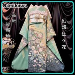 振袖フルセット■逸品■辻が花■銀通し■花絞り■成人式振り袖 振袖フルセット □辻が花振袖□ラベンダー□花絞り□成人式