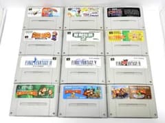 y*u様 SFC スーパーファミコン ソフト 12本セット 動作確認済み
