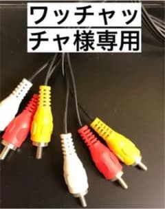 ♦︎♦︎♦︎ワッチャッチャ様専用♦︎♦︎♦︎ RCA端子のサムネイル
