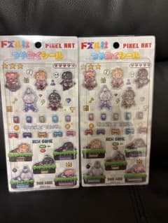 ドズル社 PIXEL ART つやぷくシール 2個セットのサムネイル