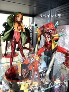 エヴァンゲリオン アスカパーカーVer.と2号機ザ・ビーストリペイントフィギュア エヴァンゲリオン アスカパーカーVer.と2号機ザ・ビーストリペイント