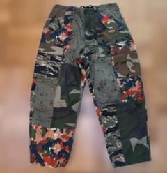 BROCHURE TROOPER6 CAMO 迷彩 パッチワーク カーゴパンツ BROCHURE TROOPER6 CAMO 迷彩 パッチワーク カーゴパンツ - メルカリ