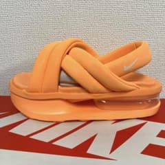 訳あり ナイキ ウィメンズ エアマックス アイラ サンダル ピーチクリーム 22
