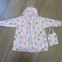 ディズニープリンセス レインコート 収納袋付きのサムネイル