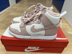 Nike WMNS Dunk High "Pink Oxford" 23.5cmのサムネイル