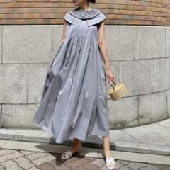 美品 HYEON cabbage onepiece グレー Fのサムネイル