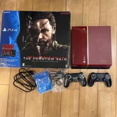 PS4本体 メタルギアバージョン ソフトなし SSD換装済み おまけ付きのサムネイル