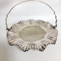 シルバー ケーキスタンド マッピン&ウェッブ Mappin&webb ディッシュ ディッシュ シルバー ケーキスタンド マッピン&ウェッブ Mappin&webb アンティーク雑貨