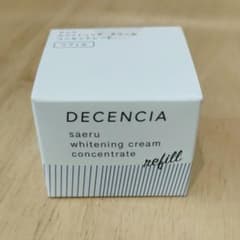 【新品未開封】DECENCIA saeru ホワイトニングセット DECENCIA saeru ホワイトニングクリーム コンセントレート リフィル