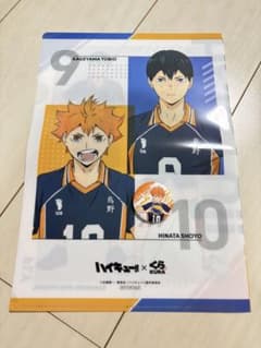ハイキュー!! クリアファイルセット 日向翔陽 影山飛雄のサムネイル