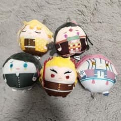 鬼滅の刃 ふわコロりん ぬいぐるみ 5種セットのサムネイル
