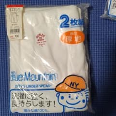 Blue Mountain 男児用長下 着110サイズ 2枚組のサムネイル