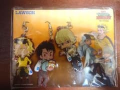 극장판 TIGER & BUNNY 로손 한정 특전 러버 스트랩 세트