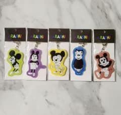 ARASHI ミッキーマウス キーホルダー 5個セットのサムネイル