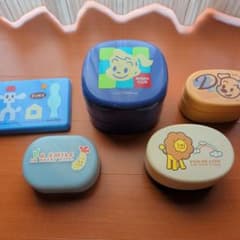 【昭和・平成レトロ非売品】ミスド ノベルティ お弁当箱 5点セットのサムネイル