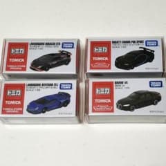 アジア限定 トミカ４点 ランボルギーニ2種、ブガッティ、　(X58) アジア限定 トミカ4点 ランボルギーニ2種、ブガッティ、BMW (X58