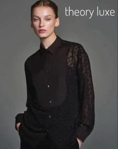 美品 theory luxe セオリーリュクス シアードットブラウス 24AW - メルカリ