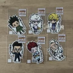 【超希少・非売品】ハンター×ハンター ステッカー4枚セット 超希少・非売品】ハンター×ハンター ステッカー4枚セット 超希少