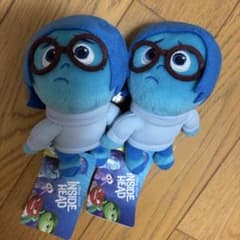 インサイド・ヘッド カナシミ ぬいぐるみ 2個セット Disney PIXARのサムネイル