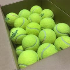 中古テニスボール45球のサムネイル