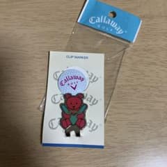 Callawayキャロウェイ ゴルフ マーカー くまデザイン ピンク