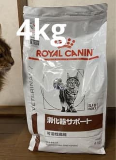 ロイヤルカナン 猫用 消化器サポート 可溶性繊維 ドライ 4kgのサムネイル