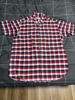 AAPE BY A BATHING APE チェック柄 半袖シャツ XLのサムネイル