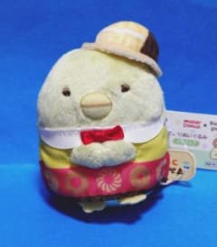 스미코구라시 테노리 봉제인형 미스터 도넛 콜라보레이션 펭귄? 1점