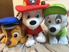 パウ・パトロール ぬいぐるみ 3体セットのサムネイル