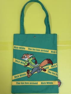 ほぼ新品】ディズニー ズートピア ニック ナラティブトートバッグ