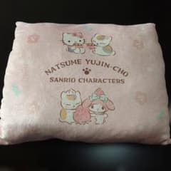 夏目友人帳　×　サンリオキャラクターズ　スイーツデザインプリントクッション