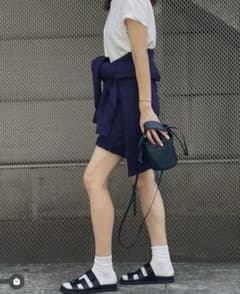 thehighlights 3piece sweat ショートパンツ ネイビー thehighlights 3piece sweat ショートパンツ ネイビー - メルカリ