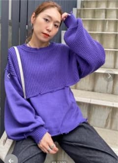 フーズフーギャラリー マルチセパレートニットのサムネイル
