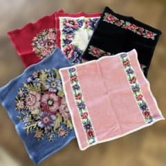 フェイラー ハンカチ usedセットのサムネイル