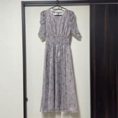 Noela 花柄 ロングワンピース 半袖のサムネイル